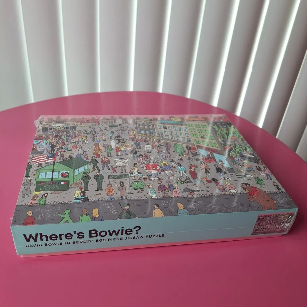 Where's Bowie David Bowie in Berlin 500 Piece Jigsaw Puzzle Smith St Gift NEW - Picture 2 of 6